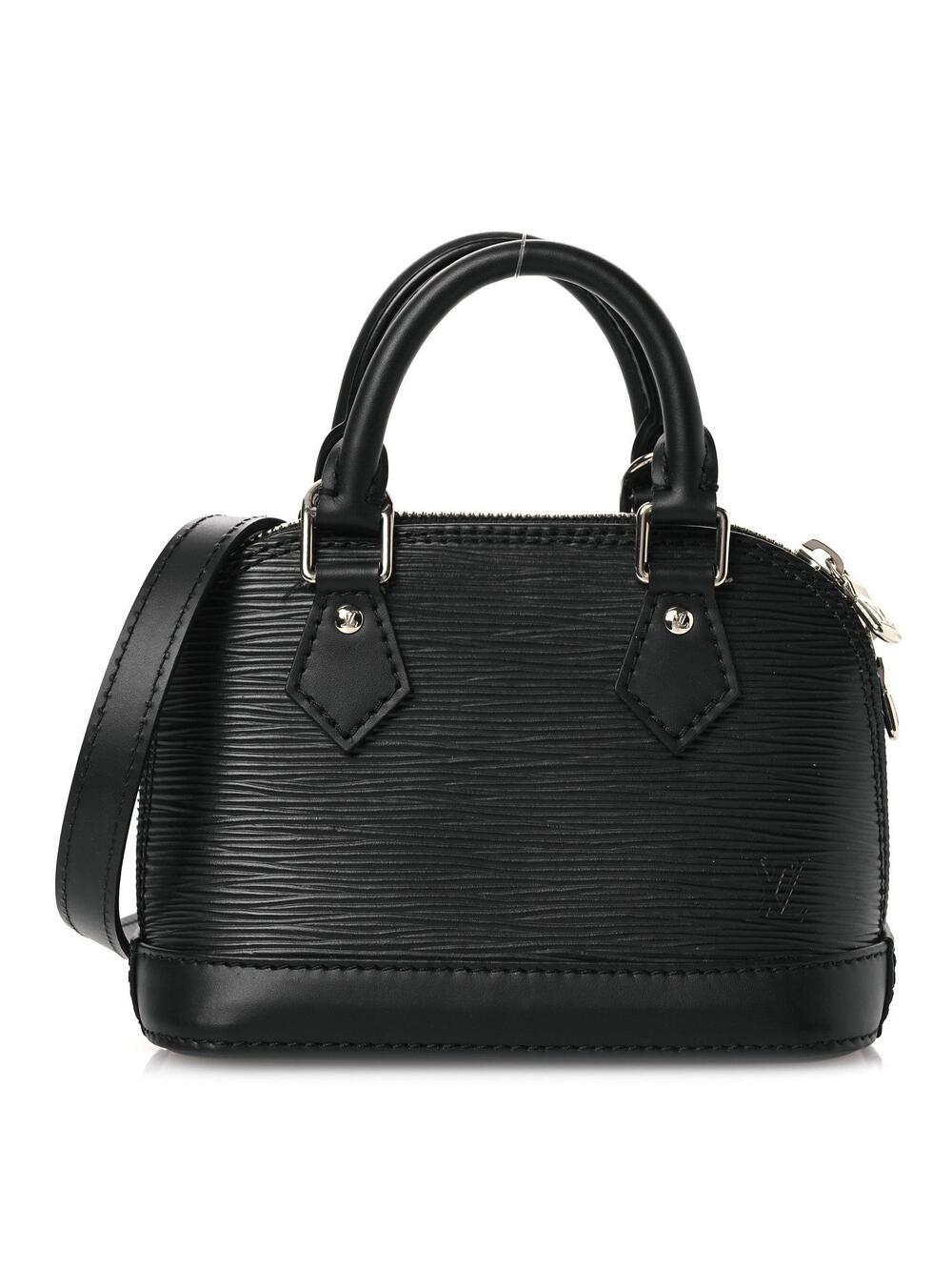 Louis Vuitton Epi Alma Nano Black #295658L15B